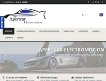 Tablet Screenshot of apertcar.com